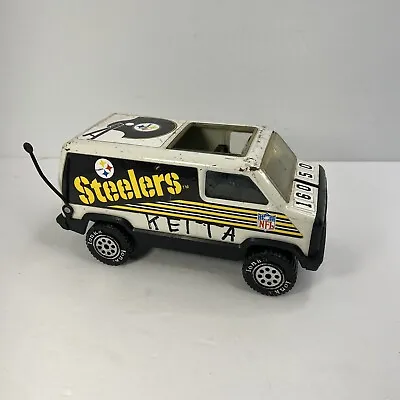 Vintage Tonka Metal Pittsburgh Steelers Fan Van NFL • $19.95