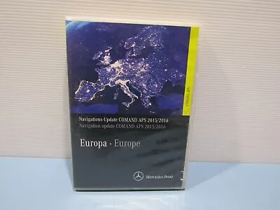 Mercedes Satnav Update 13.0 Comand Aps Europe 2015/2016 A2198271000 Ref G21u-20 • £49