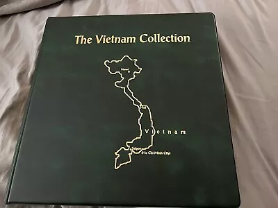 VIETNAM Stamp Collection Hinged In A Mystic Album 1958-2003. 255 Full Pages • $59