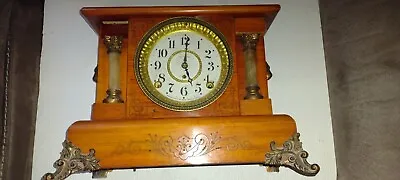 Vintage Seth Thomas Mantle Column Clock • $195
