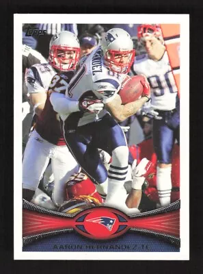 2012 Topps Football Aaron Hernandez #323 New England Patriots • $1.55