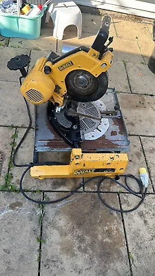£80 • Buy *COLLECTION ONLY* 115V DEWALT DW743 Combination Saw - FAULTY ON SWITCH / SEE VID