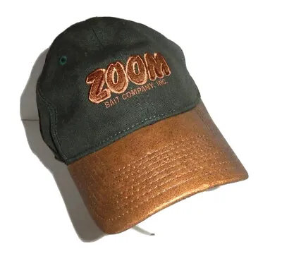 Vintage ZOOM Bait Company Men's Cap Hat Strapback Baseball Fishing Trucking • $24.99