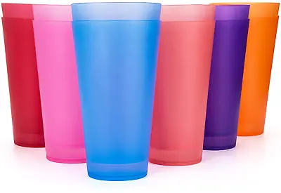 $24.71 • Buy 32-ounce Plastic Tumblers/Large Drinking Glasses/Party Cups/Iced Tea Glasses Set