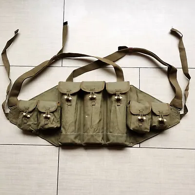 Original Chinese Military Vietnam War Type 56 Chest Rig Ammo Pouch • $20.97