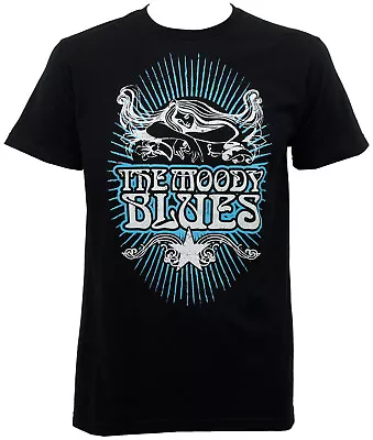 Authentic MOODY BLUES Band Classic Rays Slim Fit T-Shirt S NEW • $19.18