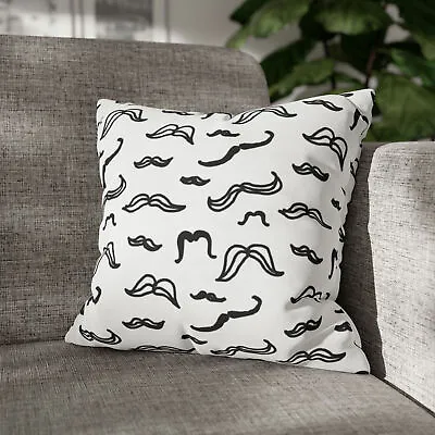 Cushion Cover Pillow Case|moustache Pattern • $25.94