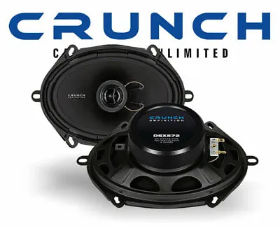 $100.34 • Buy Crunch DSX572 5 X7  2 Way Coaxial Car Speakers 1 Pair Fast Dispatch High Quality