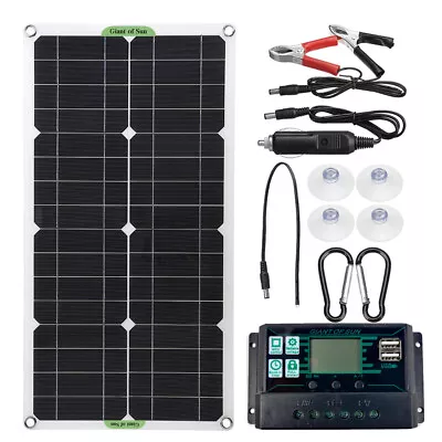£28.38 • Buy Solar Panel 12V 250W High Efficient Solar Panel Kit Waterproof And Stainless Sola