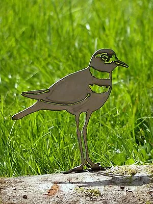 Cut Metal Rusty Killdeer Bird Garden Home Yard Outdoor Lawn Fence Art Decor • $18.99