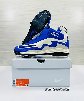 NEW Nike Air Griffey Max 1 'JACKIE ROBINSON' 42 Tribute Baseball Cleats Men’s 11 • $219.99