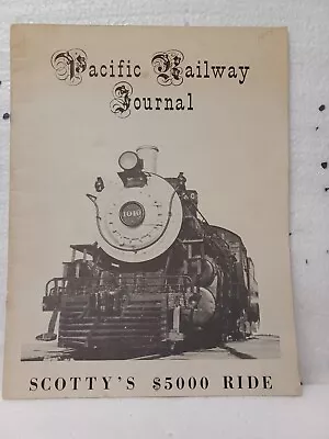 Pacific Railway Journal 1955 Fall Vol 1 #7 Scotty's $5000 Ride • $18.15