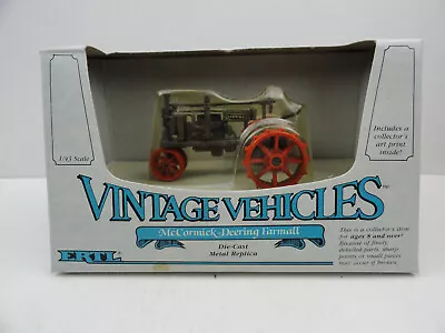 Ertl Vintage Vehicles #2527 1/43 McCormick-Deering Farmall Tractor • $6.99