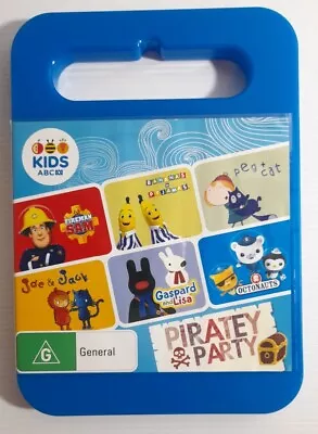 ABC Kids Piratey Party DVD Bananas In Pyjamas Fireman Sam Joe & Jack Octonauts • $24.95