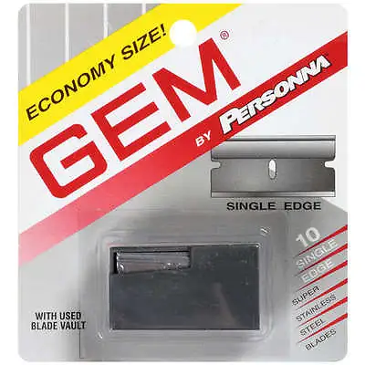 Personna Gem Super Stainless Steel Refill Blades 10 Ct.  • $15.31