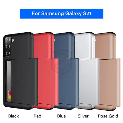 $9.95 • Buy For Samsung Galaxy S22 S21 FE S20 Ultra S10 S9 S8 Plus Case Wallet Card Holder