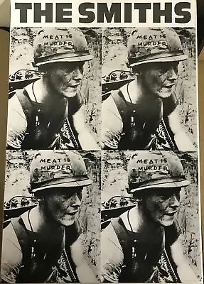 The Smiths Meat Is Murder Vintage Poster 24 X 36 • $66.52