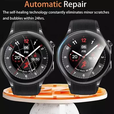 Watch Hydrogel Film For OnePlus Watch 2 SmartWatch Anti Scratch Repairable Q9 • £1.20