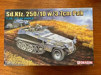 £20 • Buy Dragon Sdkfz 250/10 With 3.7cm PAK 1/35 Scale