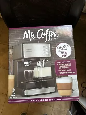 Mr. Coffee Espresso And Cappuccino Machine Programmable Coffee Maker  • $139.99