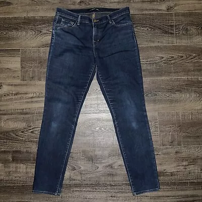 J Brand Womens Size 29 Mid-Rise Skinny Jean In Blue Sky Full Length • $20