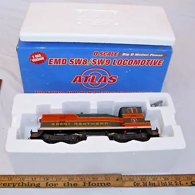 Atlas Emd Sw8 Diesel Locomotive Great Northern Engine O Scale 6154-2 Boxed • $149.99