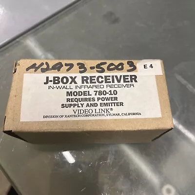 $20 • Buy Xantech Ir Receiver In Wall 780-10