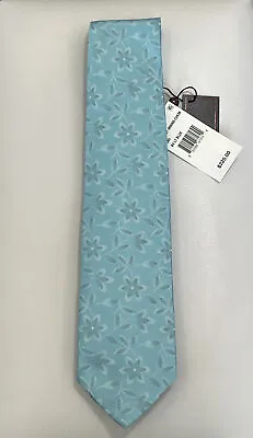Isaia Silk Men’s 7 Fold Floral Tie NWT $225 • $80