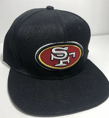 $24.99 • Buy NICE San Francisco 49ers Black SnapBack Hat NEW RARE!!