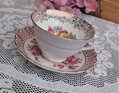 Vintage Cup And Saucer - Floral C. 1930's Mis-match - Collingwood And Imperial • £6.70