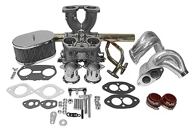 Dual Port Single 40mm Carburetor Kit  IDF Weber Copy  VW Type1 With End Casting • $529.95