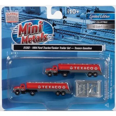 Classic Metal Works 51202 N Mini Metals Texaco 1954 Ford Tractor (Pack Of 2) • $21.95