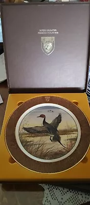 R.j. Mcdonald Ducks Unlimited Stamp Numbered Plate Commemorative Pin Tail Case • $199