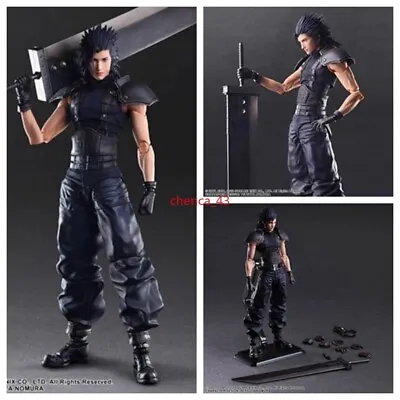 1PC FINAL FANTASY VII Play Arts FFVII Zack Fair Action Figure Statue No Box Gift • $109.65