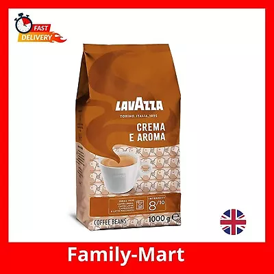 LAVAZZA Crema E Aroma Arabica And Robusta Medium Roast Coffee Beans Pack Of 1  • £11.09