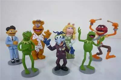 7Pcs New The Muppets Kermit The Frog Action Figure Model Toy Cake Topper Toys • $25.50