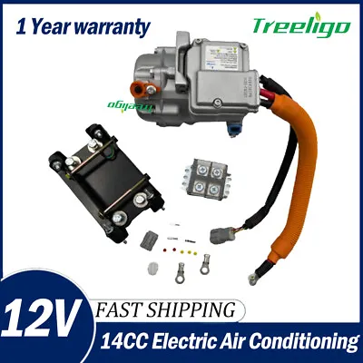 14CC 12V Electric A/C Air Conditioning Conditioner Compressor For Auto Car Truck • $699.99