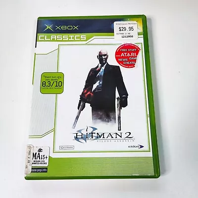 Hitman 2: Silent Assassin - Xbox | Action Adventure 2002 Eidos Interactive • $7.29