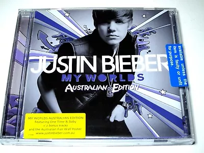 Cd-album Justin Bieber - My Worlds Australian Edition • $9.95