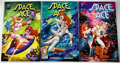 Lot Of 3 Space Ace #1-3 Complete Set Crossgen 2003 Kirkman Vf/nm • $29.99