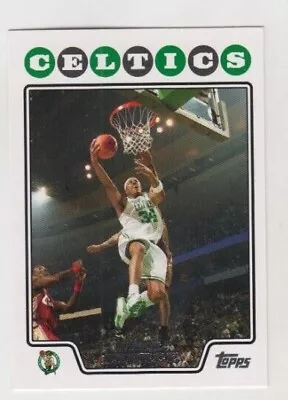 Paul Pierce 2008-09 TOPPS BASE CARD #34 BOSTON CELTICS • $1.75