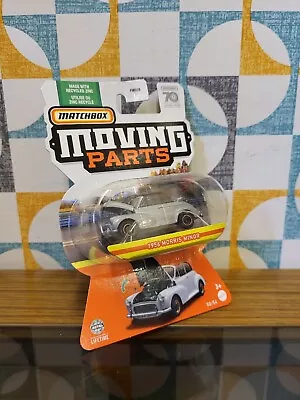 New Matchbox Moving Parts 1956 Morris Minor 1000 Tourer Grey Model Toy Car BNIP • $18.64