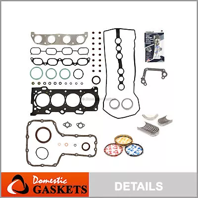 Engine Re-Ring Kit Fits 99-08 Chevrolet Toyota Celica Corolla 1ZZFE • $202.31