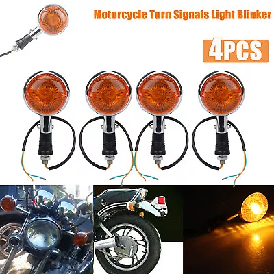 4PCS Motorcycle Turn Signals For Yamaha Virago XV 250 535 700 750 920 1000 1100 • $34.18