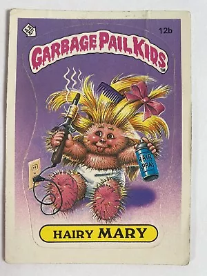 Garbage Pail Kids Hairy Mary Permit Not To Do Homework Vintage Card Game Written • $14.11