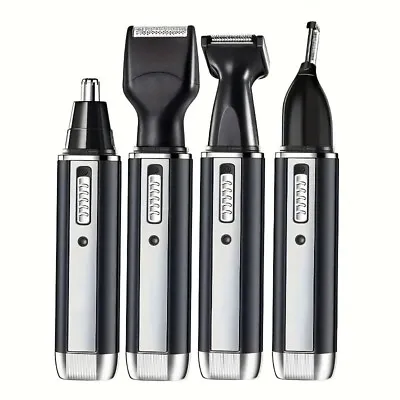 4 In 1 Mens Multifunctional USB Rechargeable Nose And Ear Hair Trimmer For Men • $9.98