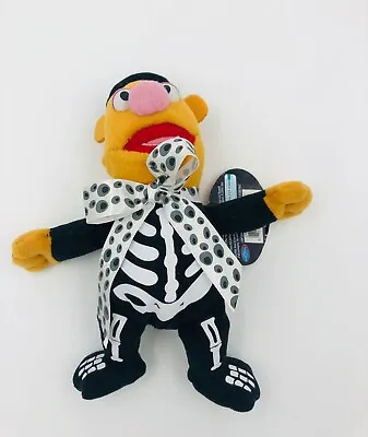 Disney Halloween Muppets Fozzie Skeleton Costume Plush New With Tags • $9.99