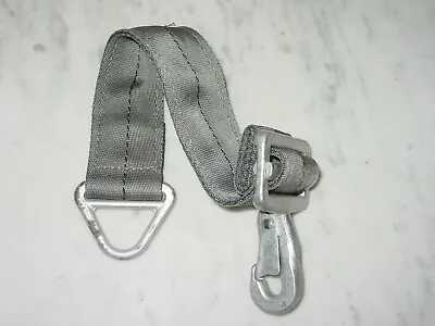 Military Gray Parachute Harness D Clip! • $19.95