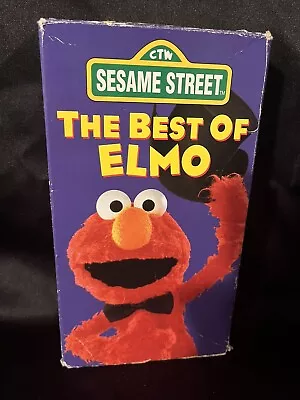 Sesame Street The Best Of Elmo (VHS 1994) • $3.69