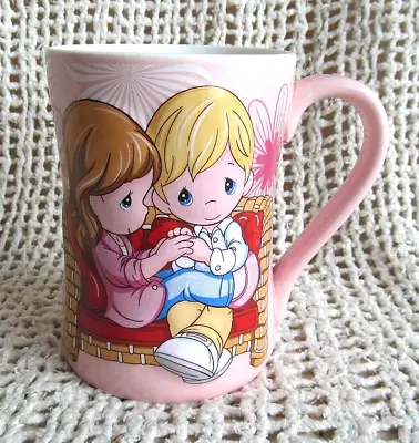 Precious Moments  BEING WITH YOU IS EASY TO DO  Raised Picture 16oz Mug / Cup • $11.98